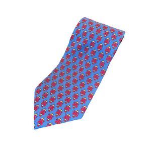 Vineyard Vines Custom Collection Saint David's 2002‎ 100% Silk Tie Made In USA